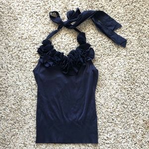 Ralph Lauren floral detailed halter top